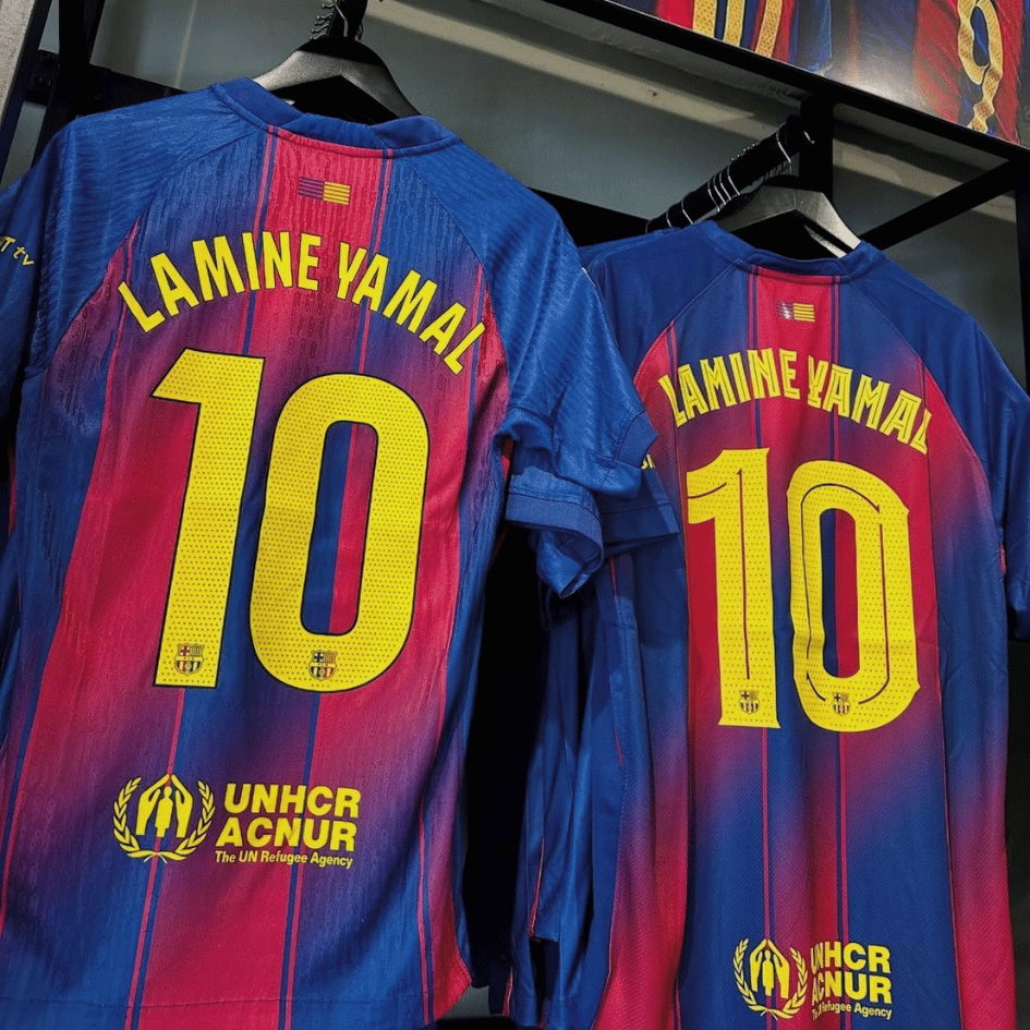CAMISETA LOCAL BARCELONA 2025/26 "LAMINE YAMAL #10" - VERSIÓN JUGADOR 1.1