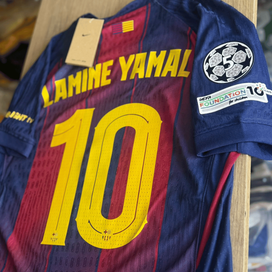 CAMISETA LOCAL BARCELONA 2025/26 "LAMINE YAMAL #10" - VERSIÓN JUGADOR 1.1